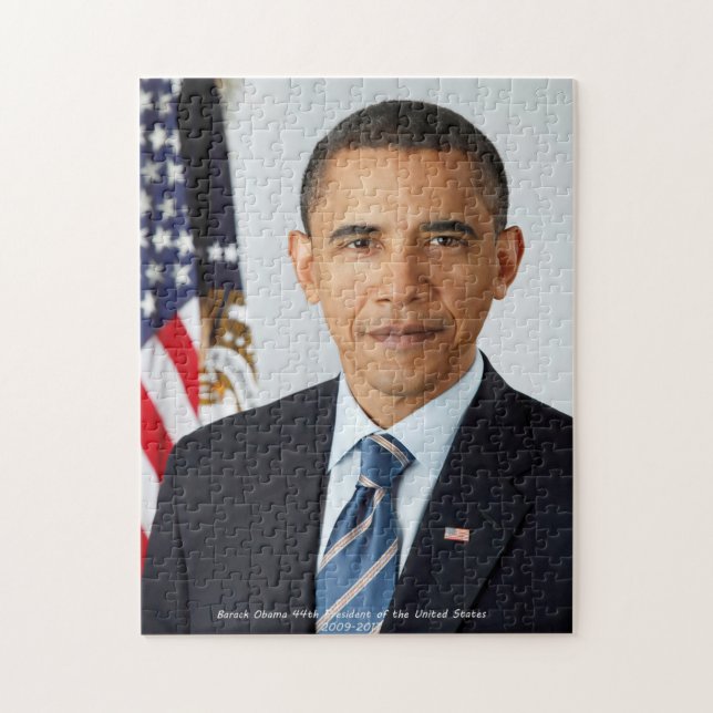 Puzzle Barack Obama 44° presidente de Estados Unidos (Vertical)