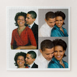 PUZZLE BARACK Y MICHELLE OBAMA