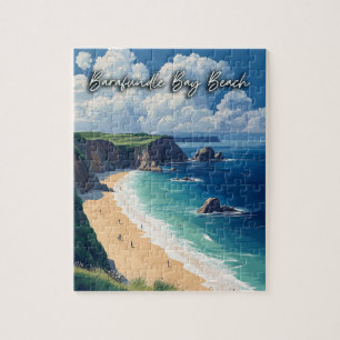 Puzzle Barafundle Bay Beach Wales