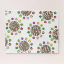 Puzzle Barbacoa de barbacoa coreana asada comida banchan 