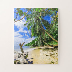Puzzle Barbados Caribbean Island Beach Palm Tree Retreat