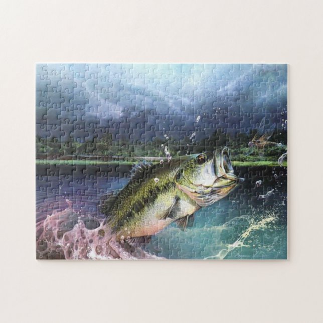 Puzzle bárbaro de boca grande (Horizontal)