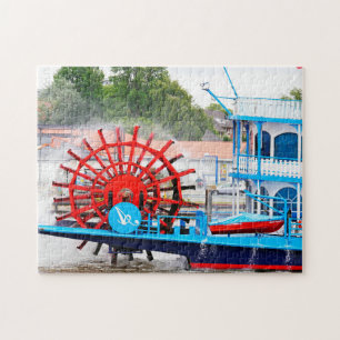 Puzzle Barca de remo Mississippi.