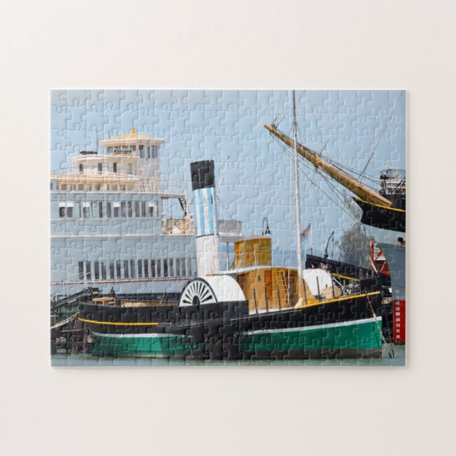 Puzzle Barca de remo Mississippi. (Horizontal)