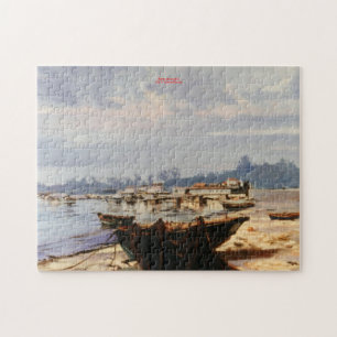 Puzzle Barca en la playa/Barco en la playa.