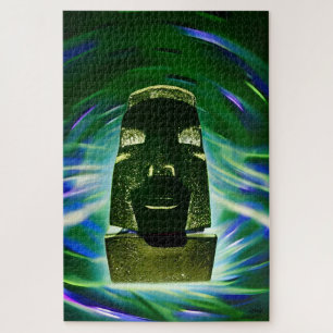 Puzzle Barca Moai