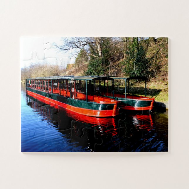 Puzzle Barcazas de canal (Horizontal)