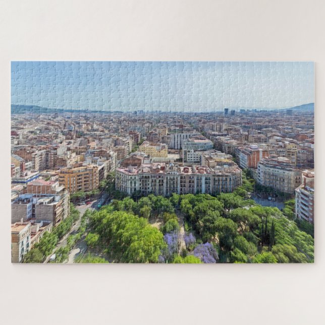 Puzzle Barcelona. #91. (Horizontal)