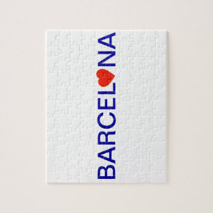 Puzzle Barcelona amor