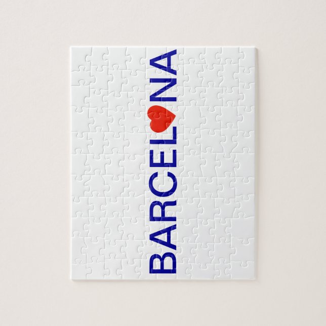 Puzzle Barcelona amor (Vertical)