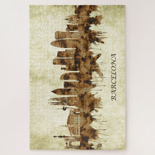 Puzzle Barcelona España Cityscape