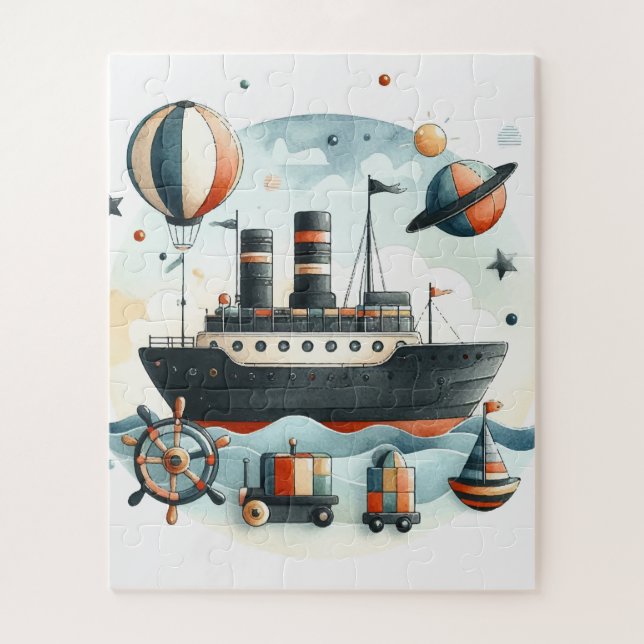 Puzzle Barco (Vertical)