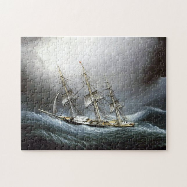 Puzzle Barco Clipper Cabo de Hornos James Edward Buttersw (Horizontal)