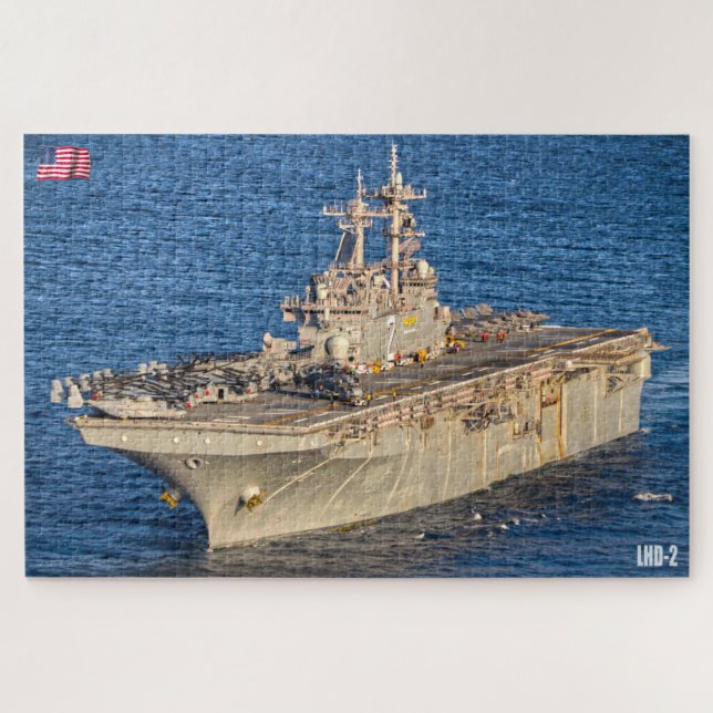 Puzzle BARCO DE ASALTO ANFIBIOSO - LHD 2 (20x30 PULGADAS) (Horizontal)