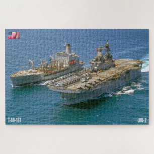 Puzzle BARCO DE ASALTO ANFIBIOSO - LHD 2 (20x30 PULGADAS)