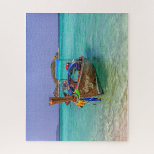 Puzzle Barco de cola larga, Koh Lipe, Tailandia