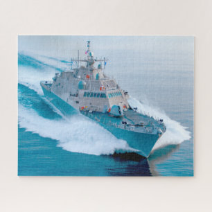 Puzzle BARCO DE COMBATE LITTORAL - LCS-13 (16x20 PULGADAS