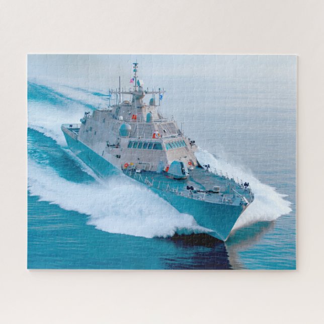 Puzzle BARCO DE COMBATE LITTORAL - LCS-13 (16x20 PULGADAS (Horizontal)