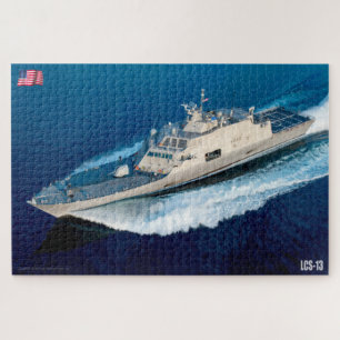 Puzzle BARCO DE COMBATE LITTORAL - LCS-13 (20x30 PULGADAS
