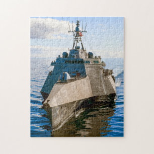 Puzzle BARCO DE COMBATE LITTORAL - LCS-16 (11x14 PULGADAS