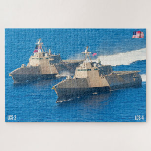 Puzzle BARCO DE COMBATE LITTORAL - LCS-2/LCS-4 (20x30 PUL