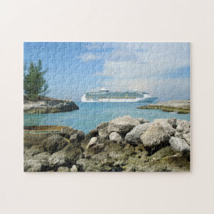 Puzzle Barco de cruceros en CocoCay