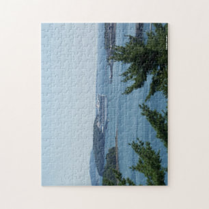 Puzzle Barco de cruceros en el puerto de la barra, Maine