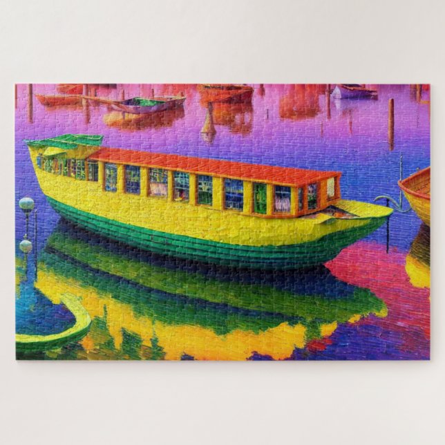 Puzzle Barco de Lakehouse (Horizontal)