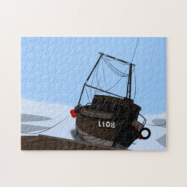 Puzzle Barco de Pesca (Horizontal)