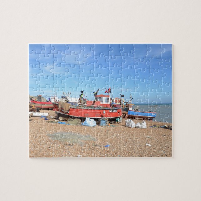 Puzzle Barco de pesca de Hastings (Horizontal)