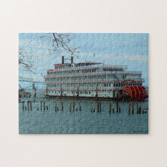 Puzzle Barco de vapor de popa Wheeler Oregon. (Horizontal)