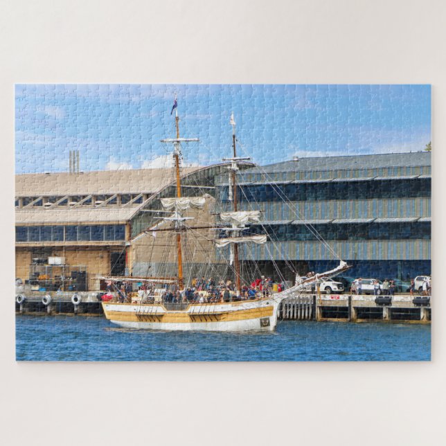 Puzzle Barco de vela Lady Nelson, Hobart, Tasmania (Horizontal)