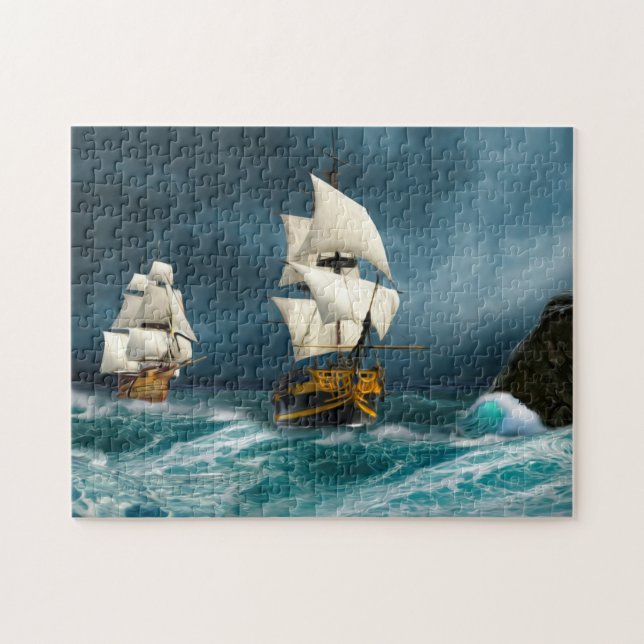 Puzzle Barco de vela para adultos (Horizontal)