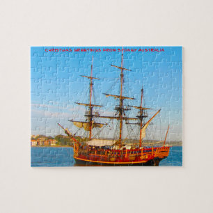 Puzzle Barco de Vela Réplica Histórica Sydney
