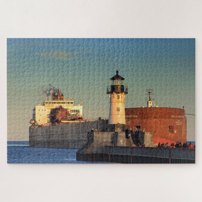 Puzzle Barco en el Lago Superior Paul R Tregurtha (Horizontal)