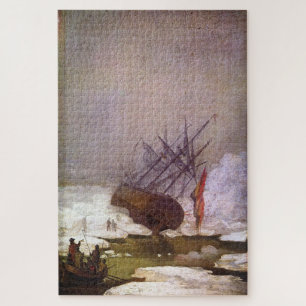 Puzzle Barco en el Océano Ártico - Caspar David Friedrich