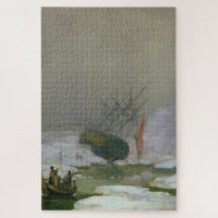 Barco en el Océano Ártico - Caspar David Friedrich