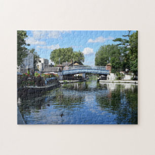 Puzzle Barco estrecho Little Venice Londres Inglaterra