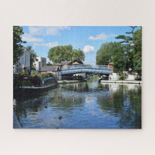 Puzzle Barco estrecho Little Venice Londres Inglaterra