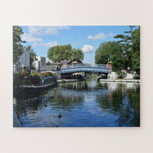 Puzzle Barco estrecho Little Venice Londres Inglaterra