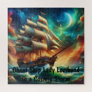 Puzzle Barco fantasma Lady Lovibond en una tormenta cósmi