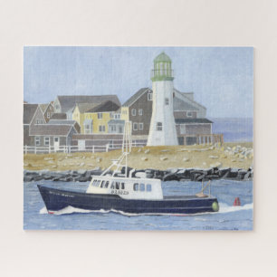 Puzzle Barco Langostero Puerto de Scituate