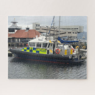 Puzzle Barco patrullero de la policía del Reino Unido, Ro
