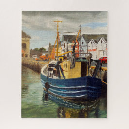 Puzzle Barco pesquero de Galway City Irlanda