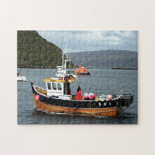 Puzzle Barco pesquero, Portree, Isla de Skye 2