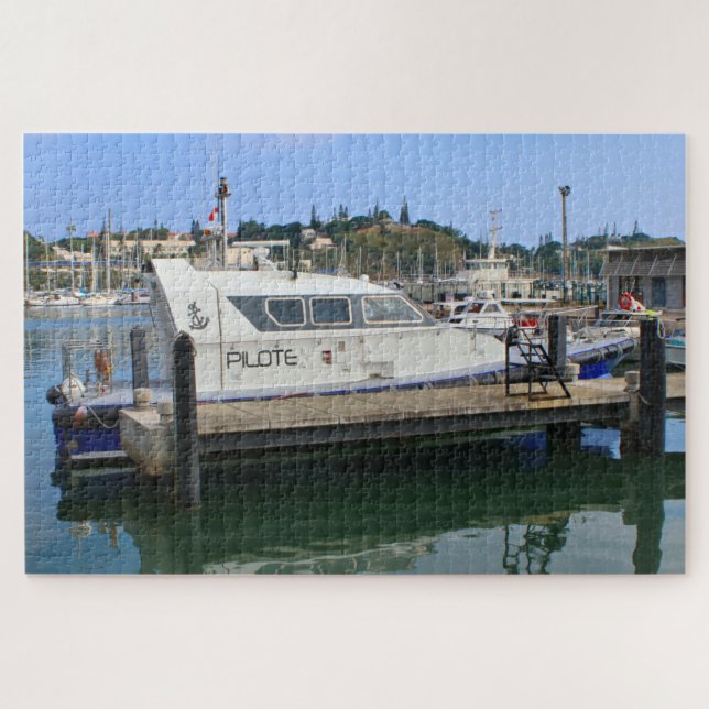 Puzzle Barco piloto, Noumea, Nueva Caledonia (Horizontal)