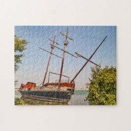 Puzzle Barco pirata o velero - 252 piezas