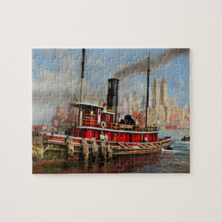 Puzzle Barco - Tugboat - The Watuppa 1935