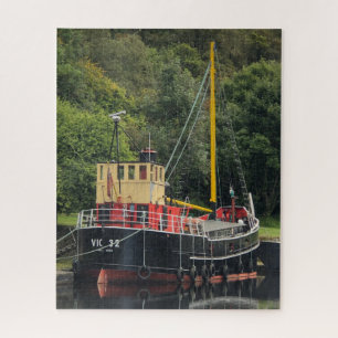 Puzzle Barco Vic32 Puffer en la cuenca del canal de Crina