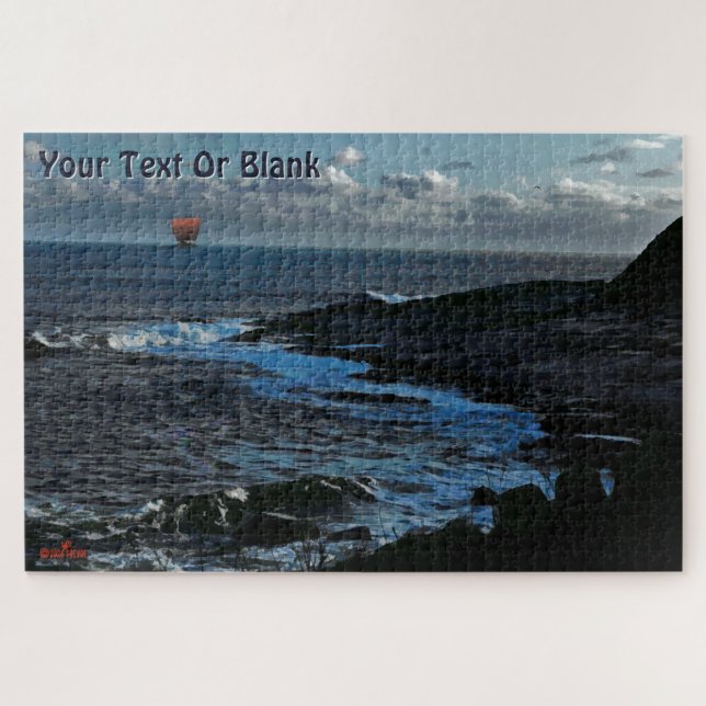 Puzzle Barco vikingo largo Wick Bay (Horizontal)